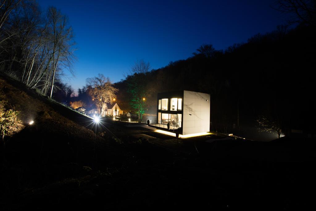 Le Cube Villa Profondeville Buitenkant foto